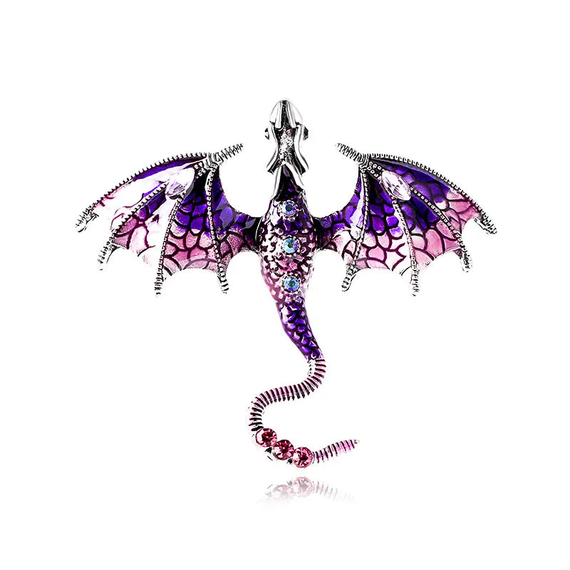 Dragon Colorful Brooch