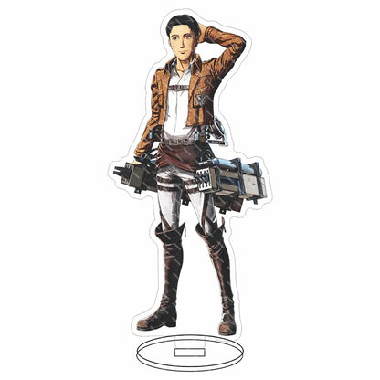 16CM Anime Acrylic Stand‌ Attack on Titan Connie Springer Mikasa Ackerman Eren Jaeger Armin Arlert Cos Figure Ornaments Gifts