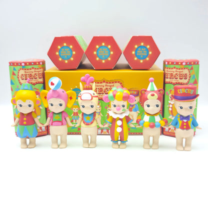 Cute Sonny Blind Box Toys Circus Series Anime Mini Figure Model Cute Ornament Collection Mysterious Birthday Christmas Gifts