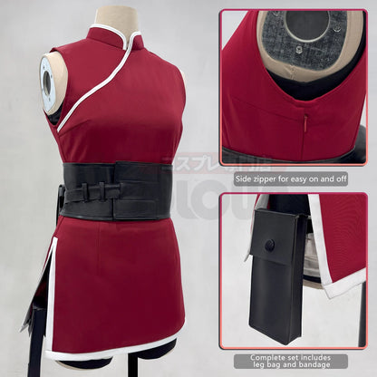 Naruto Haruno Sakura Cosplay Costume