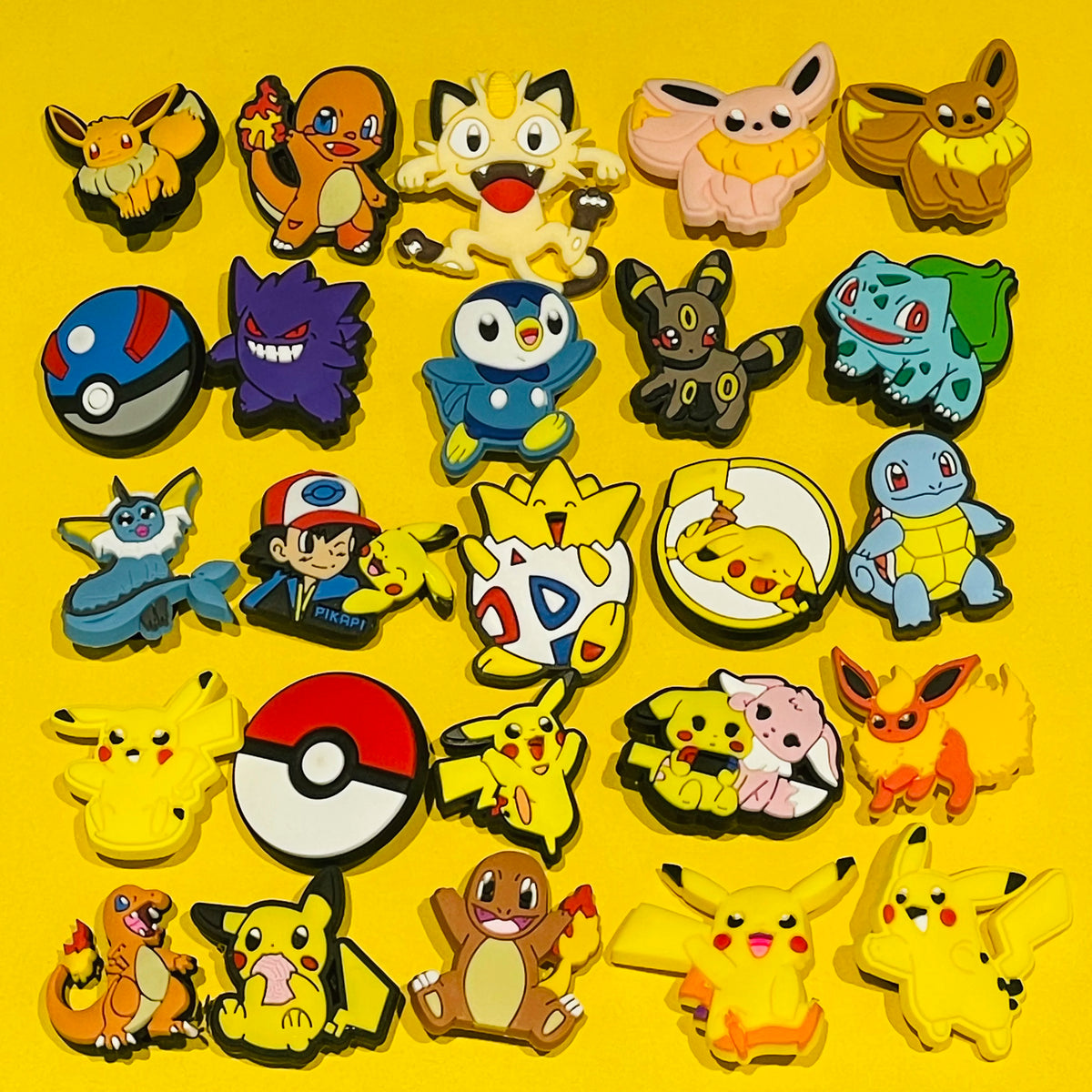 Pokemon Pikachu Shoe Charms