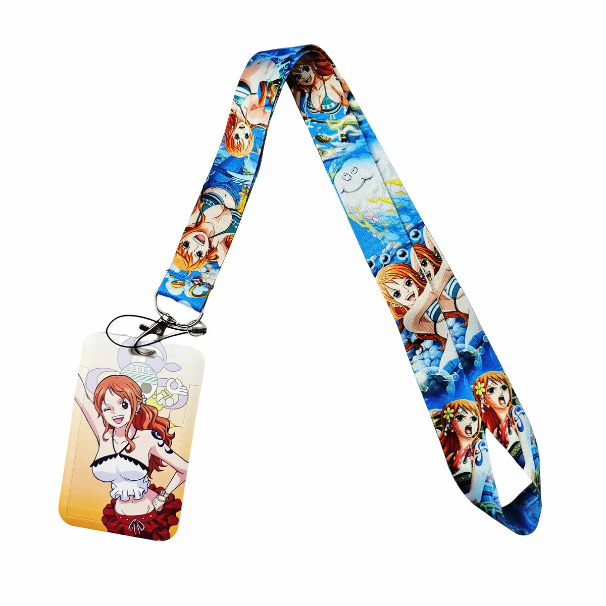 Anime Cartoon Credential Holder Lanyard