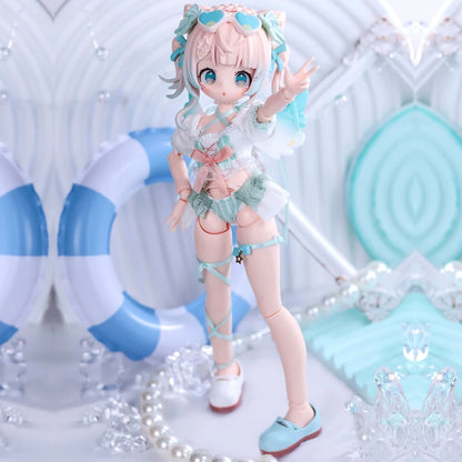 In Stock Wanmeng Sugary  1/8Mjd Blind Box Movable joints Doll Action Figure Doll Trendy Toy Ornaments Figure Cute Gift