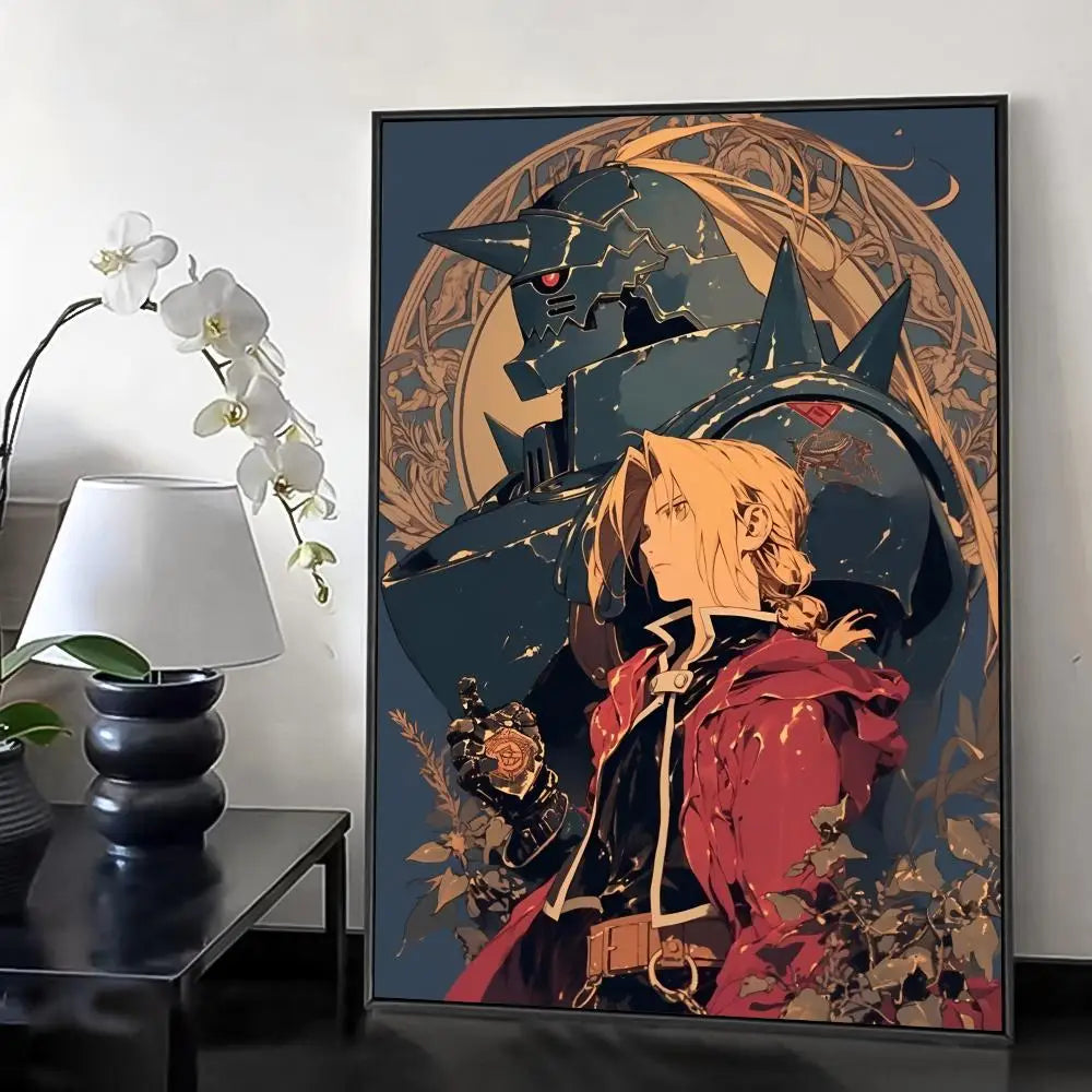 Fullmetal Alchemist Wall Poster – HD Canvas Print