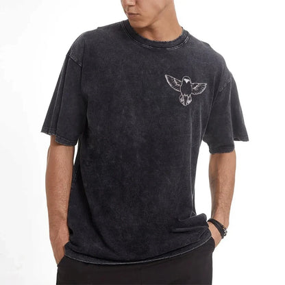Demon Slayer Zenitsu Agatsuma Retro Washed T-Shirt