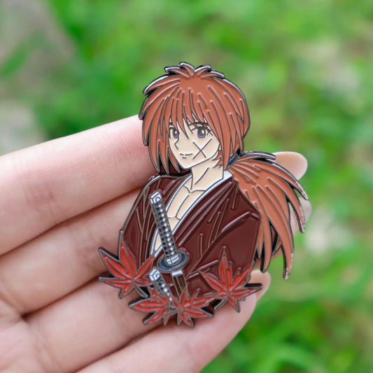 Rurouni Kenshin Himura Kenshin Metal Badge