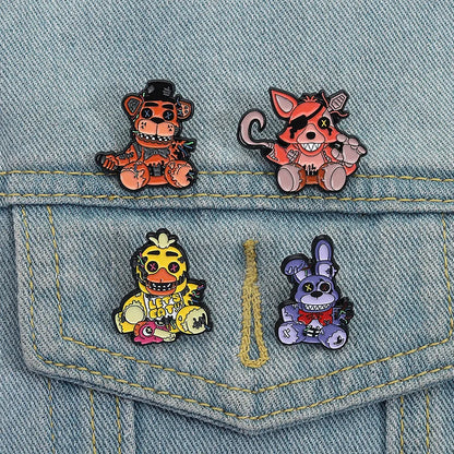 Anime Characters Enamel Pin