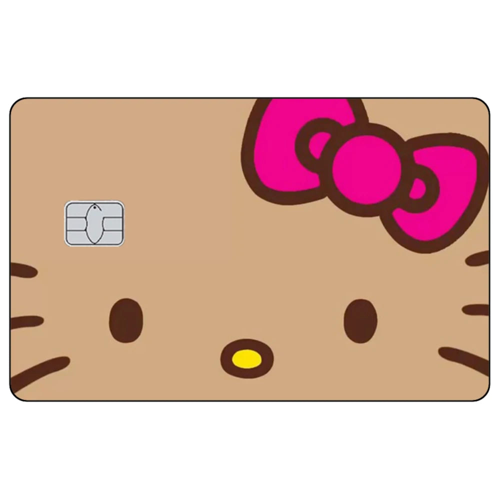 Kawaii Kitty Credit Card Sticker