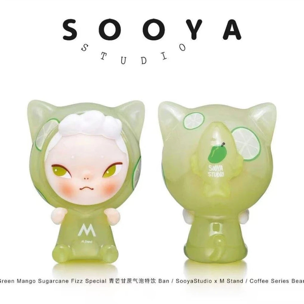 Genuine Sooya Mstand Coffee Beans Series Mini Figure Blind Box Ornament Collection Cute Toys Gift
