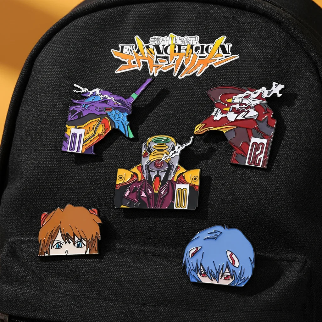 Evangelion Rei Ayanami Enamel Pins