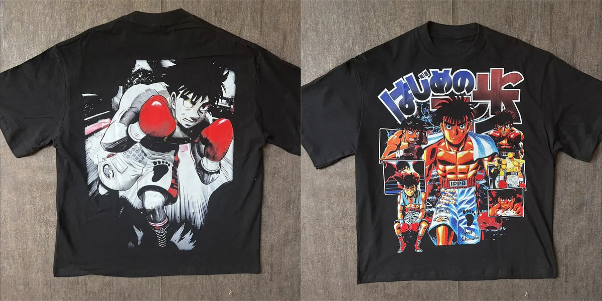 Hajime No Ippo Ippo Makunouchi Oversized T-Shirt