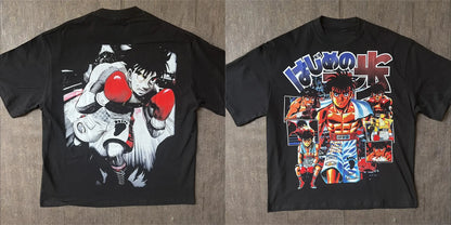 Hajime No Ippo Ippo Makunouchi Oversized T-Shirt