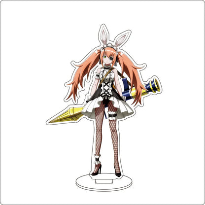 Anime Overlord Acrylic Stand Ornaments Ainz Ooal Gown Shalltear Bloodfallen albedo Cocytus Figure Stand Halloween Gifts