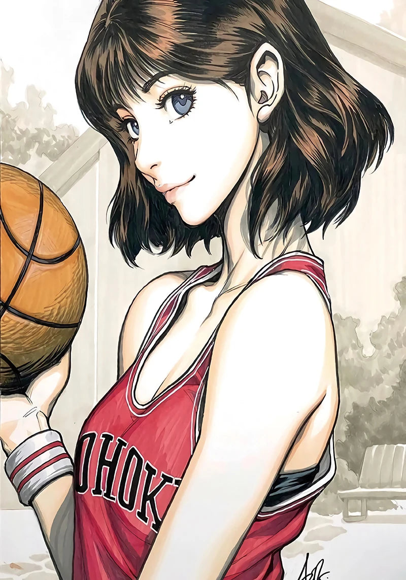 Slam Dunk Poster Canvas