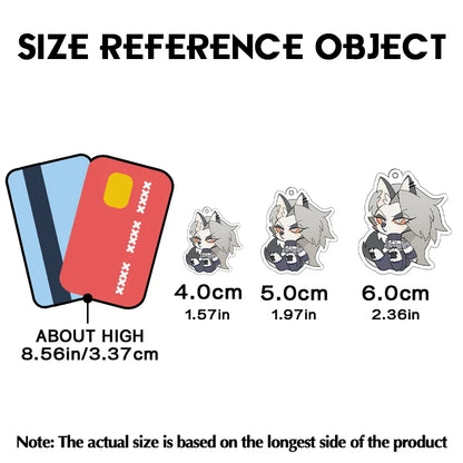 Megumin Keyring High Quality Double Sided Customized Keychain