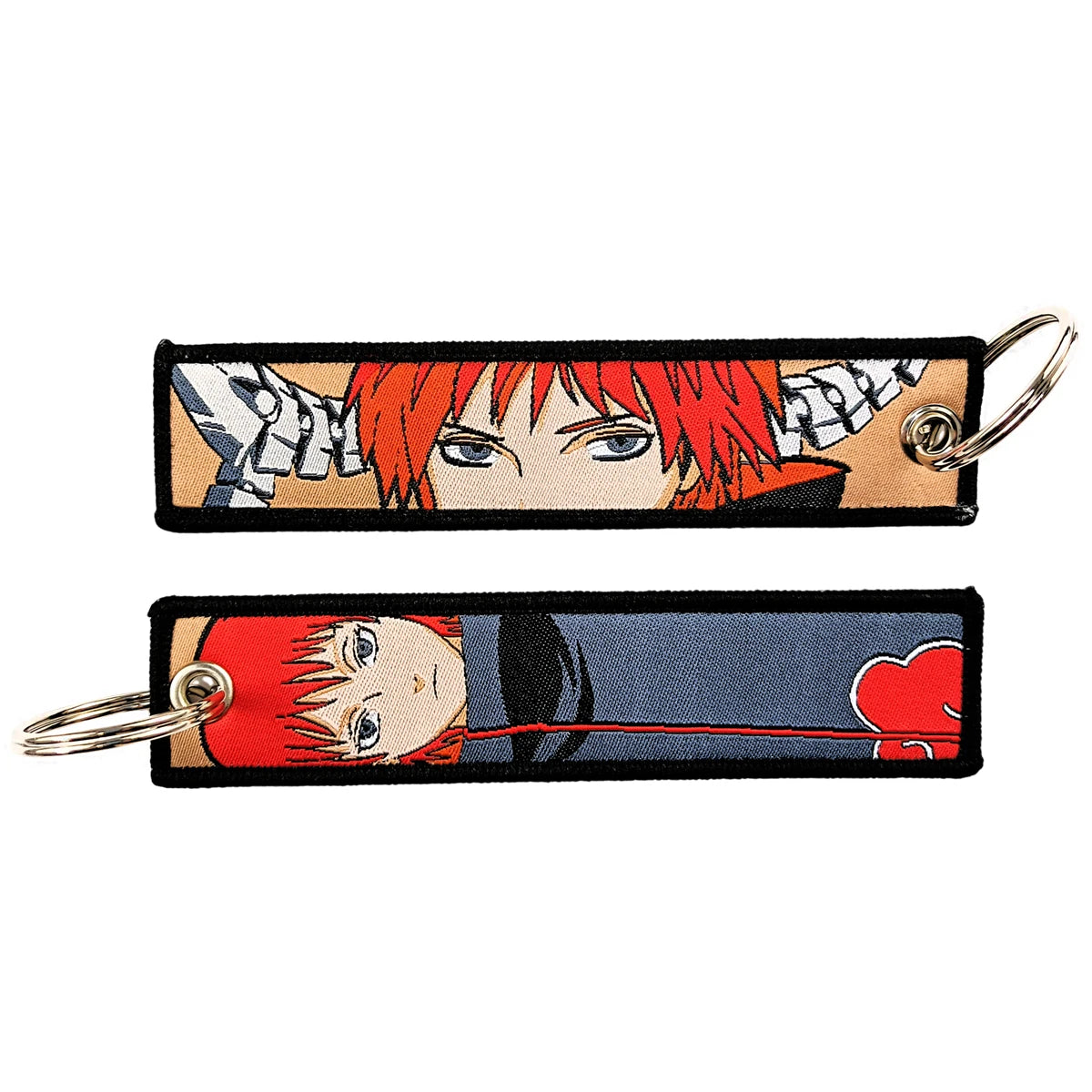 Classic Cartoon Embroidery Keychain