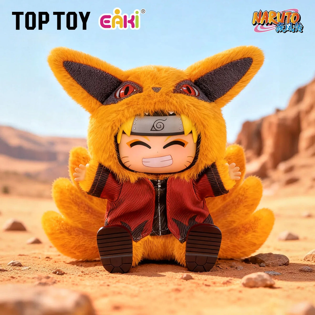 TOPTOY Eaki Naruto V2 Blind Box Shippuden Beast Party Series Pajamars Doll Movable Figure Itachi Uzumaki Naruto Surprise Gift