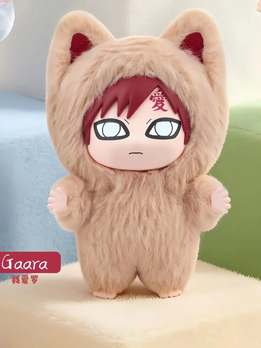 New TOPTOY Eaki Naruto V3 Kitten Land Series Blind Box Pajamars Plush Vinyl Doll Action Figures Neji Hyuga Gaara Surprise Toys