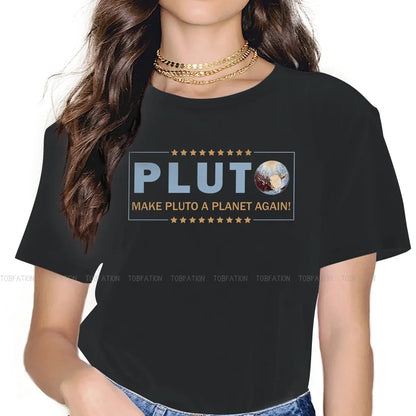 Make A Planet Again Pluto Oversized T-Shirt