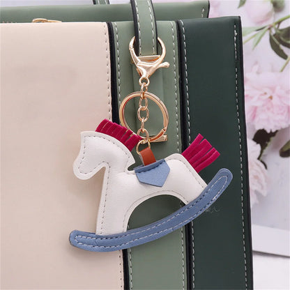 Horse Pony Tassel Keychain