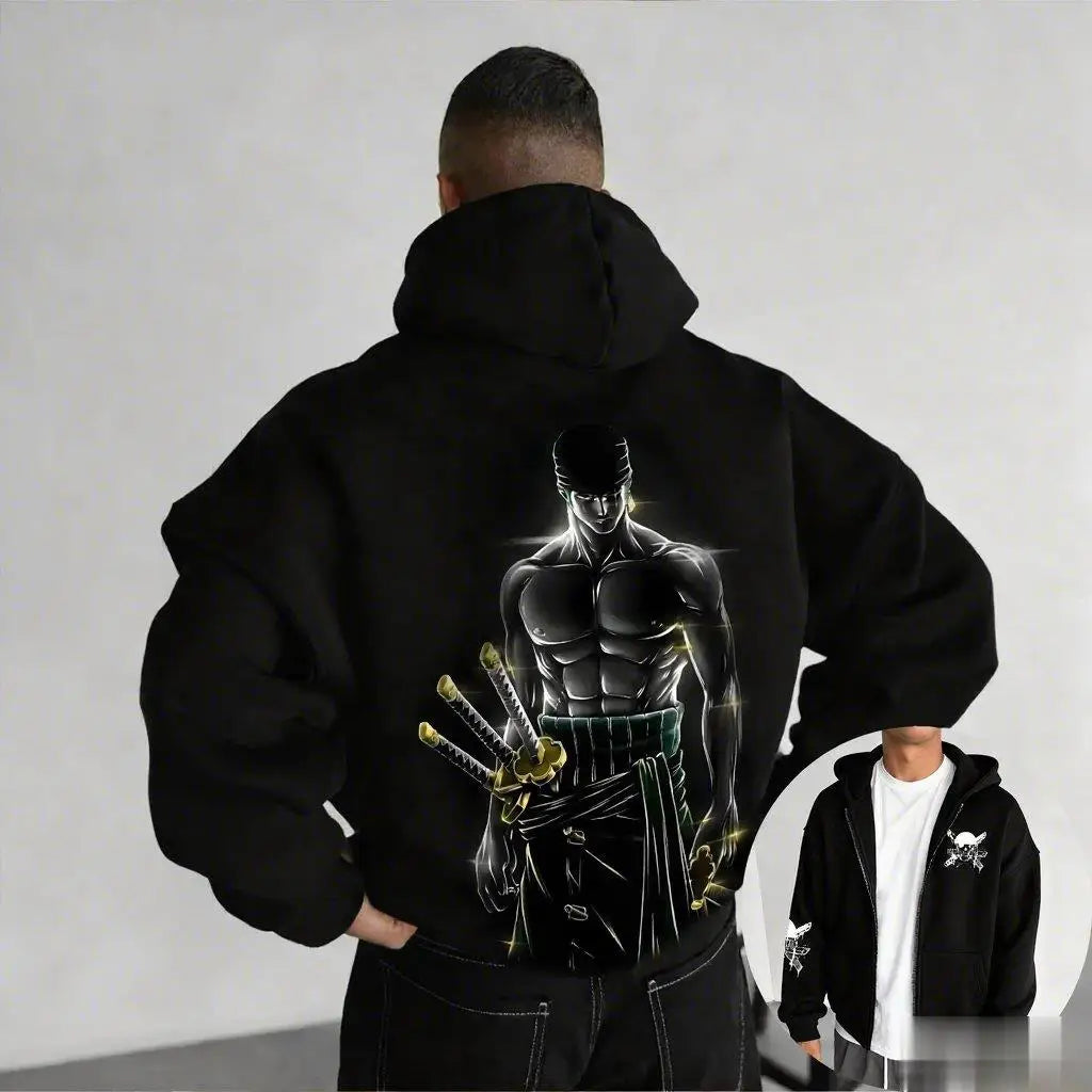 One Piece Zoro Oversized Hoodie