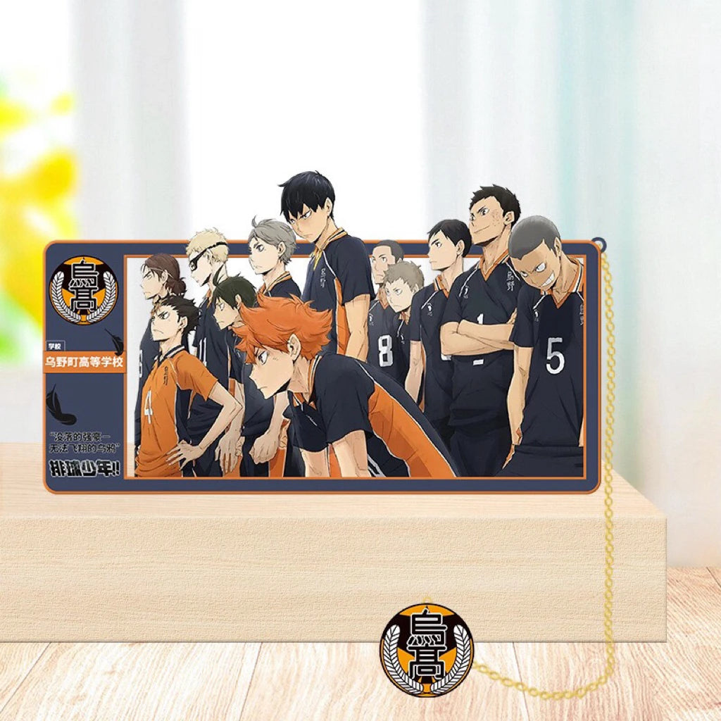 Haikyu!! Volleyball Metal Bookmark