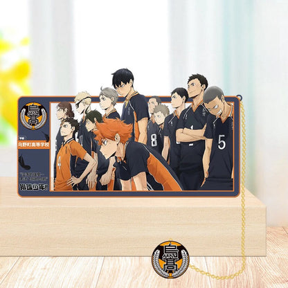 Haikyu!! Volleyball Metal Bookmark