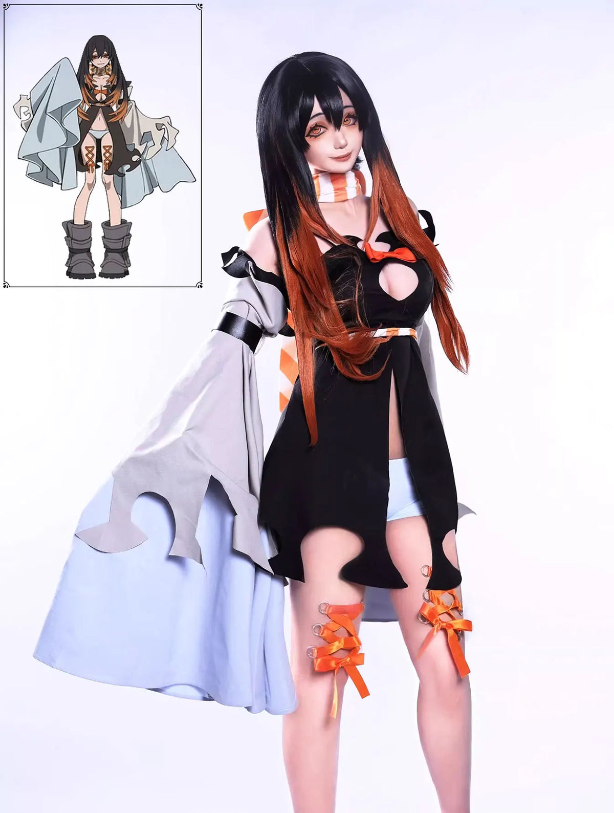 Ghost Cos Amor Cosplay Costume