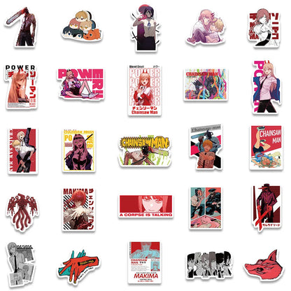 Chainsaw Man Sticker Decals