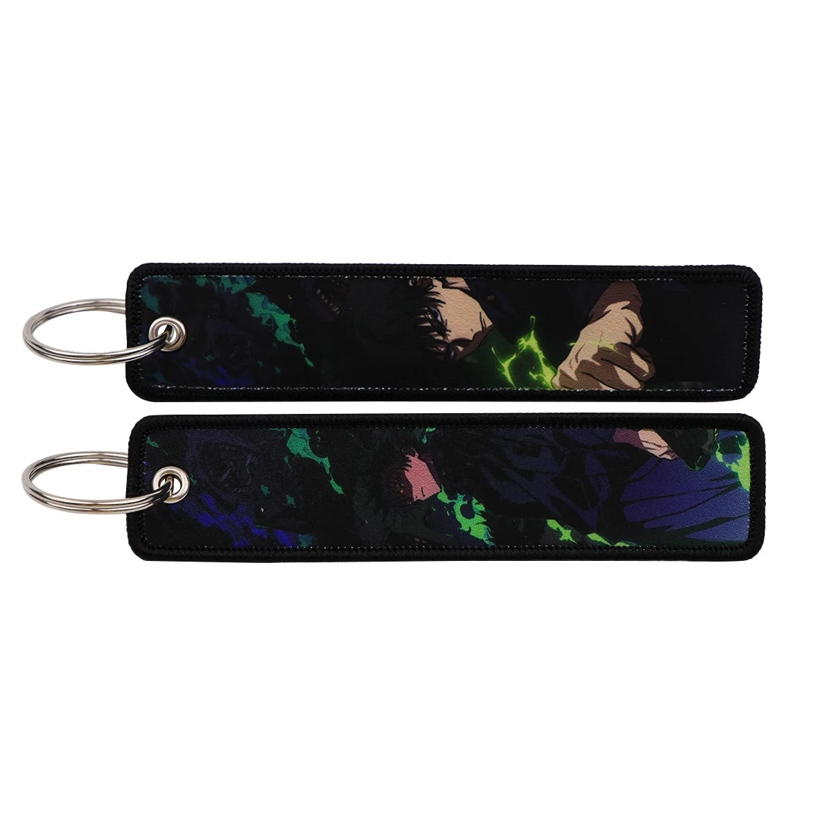 Anime Character Embroidery Keychain