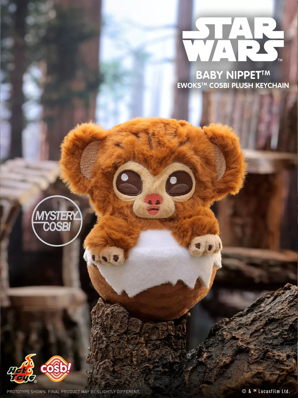 Star Wars Ewoks Plush Keychain