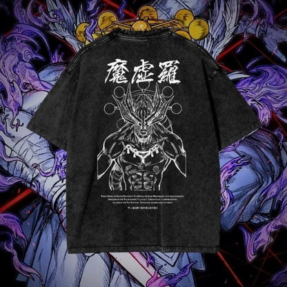 Jujutsu Kaisen Mahoraga Acid Wash Tee