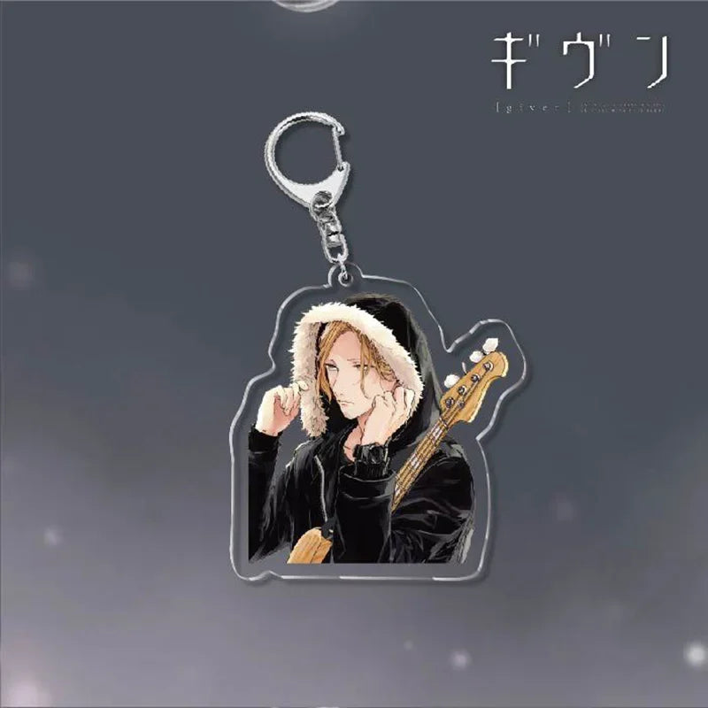 Manga Anime Keychain Cartoon Print Yaoi BL Given Acrylic Characters Key Chain Harajuku Keyring Car Pendant Key Ring Gifts 2025