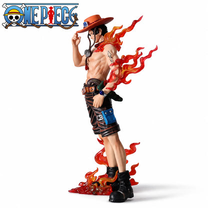 Ace Figure, One Piece, Anime Figure, Anime Merchandise, Anime Merch Gift for Friends Birthday, Anime Character Statue Ornament, Desktop Ornament, Collectible Figure, Holiday Gift, Small Gift, Collectible Item