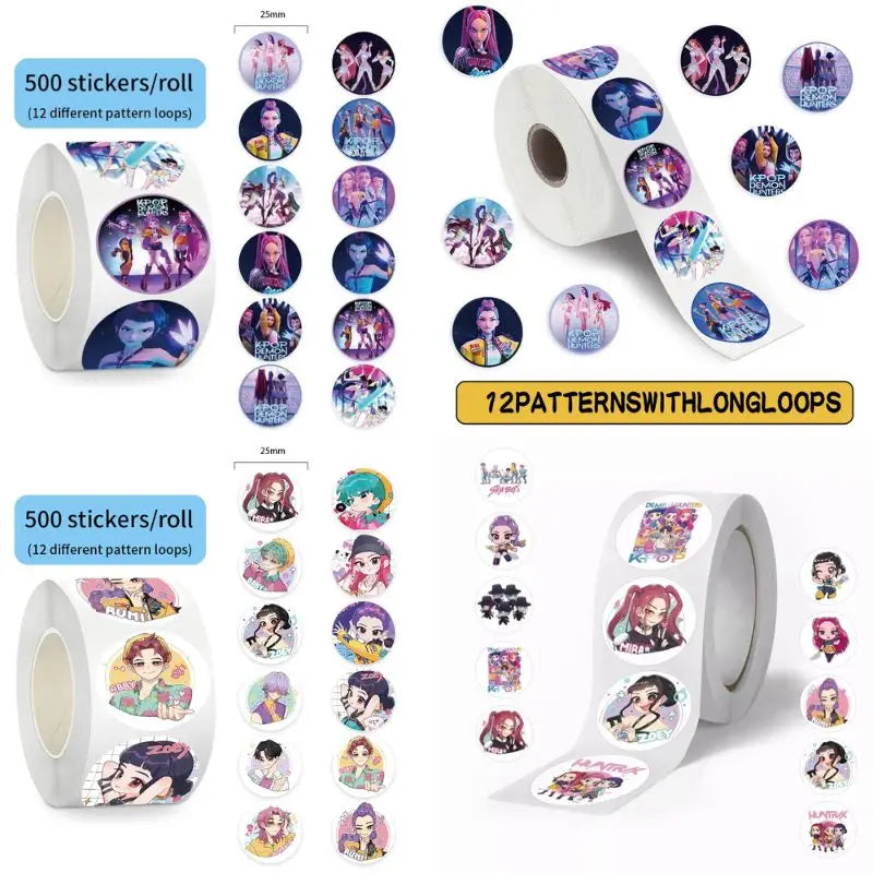 Anime Tiger Waterproof Stickers