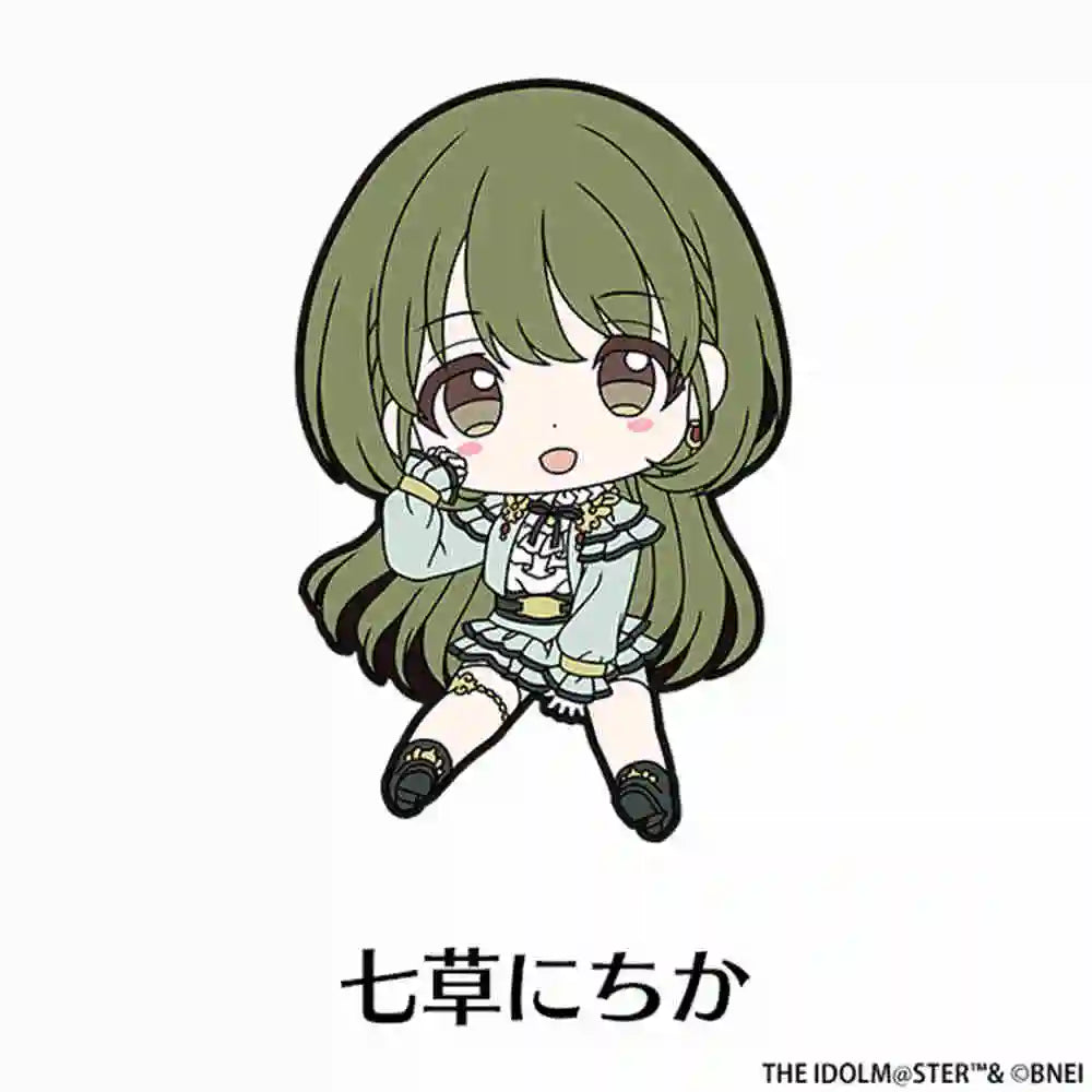 Anime Fans Gifts TTHE IDOLM@STER  Cute Kawaii HD Character Shimamura Uzuki Acrylic Keychain Decoration About 6cm