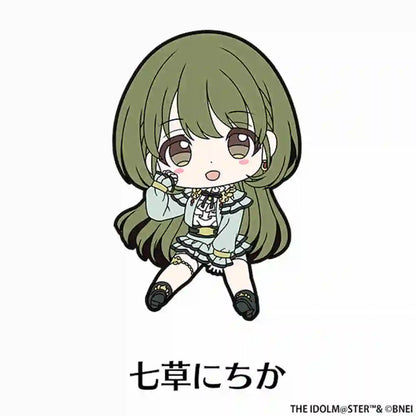 Anime Fans Gifts TTHE IDOLM@STER  Cute Kawaii HD Character Shimamura Uzuki Acrylic Keychain Decoration About 6cm