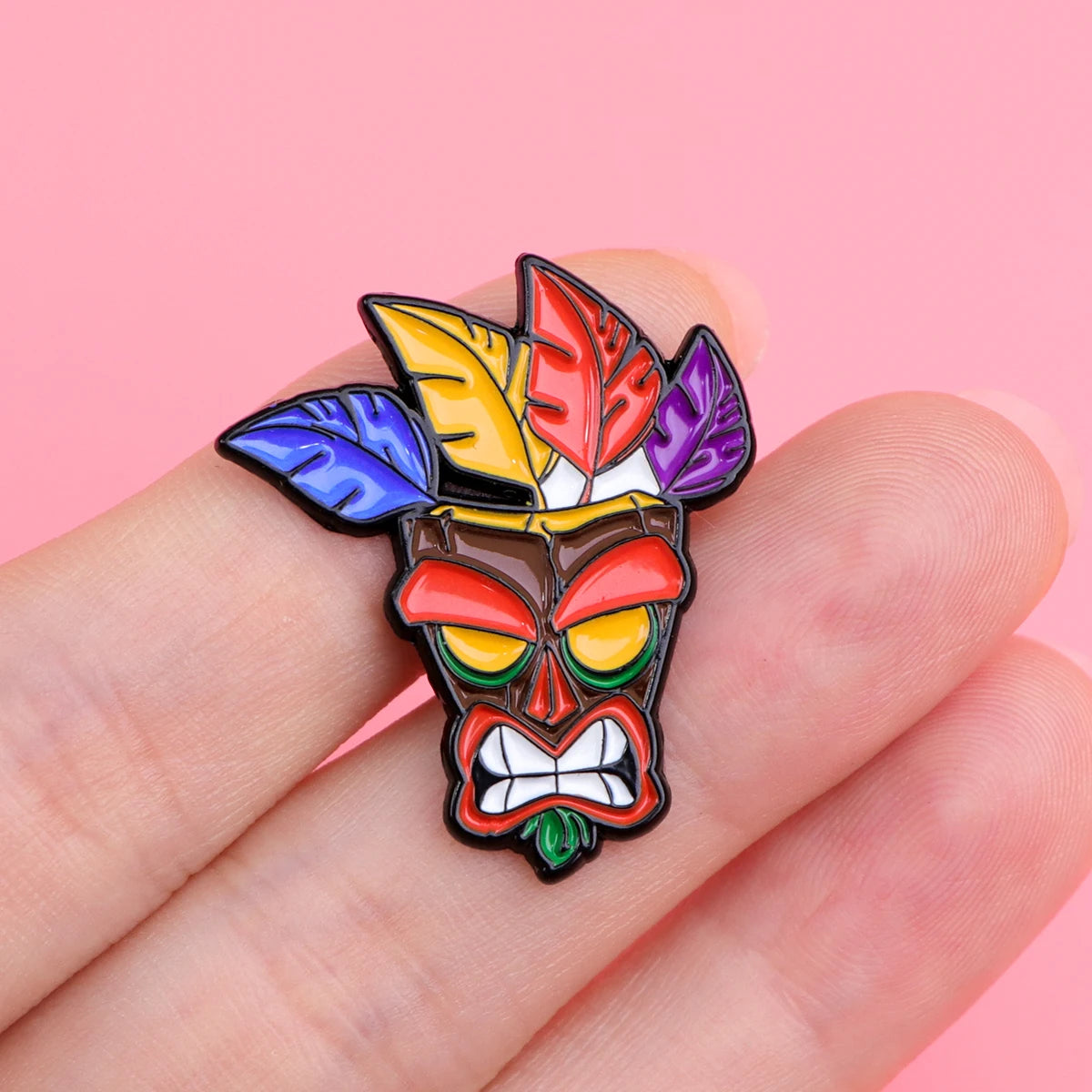 Wolf Brooch Enamel Pin