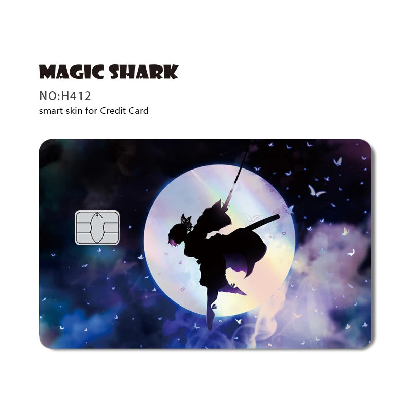 Demon Slayer Shark Holographic Card Skin