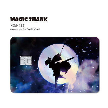 Demon Slayer Shark Holographic Card Skin