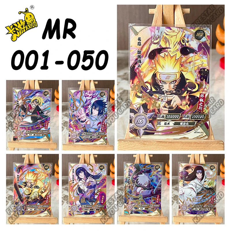 Naruto KAYOU Card Full Set Rare BP NR SE GP CP SP CR MR PR SV SLR OR AR NR UR ZR TR Cards Uzumaki Naruto Anime Collectible Card