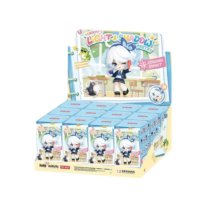 POP MART Genshin Impact Academy Light & Shadow Poetry Series Mystery Box Blind Bag Figurines Ornament Toys for Collectors