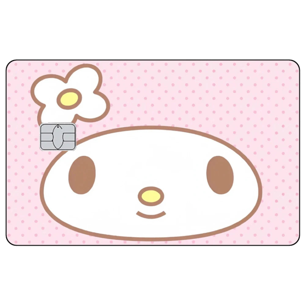 Kawaii Kitty Credit Card Sticker