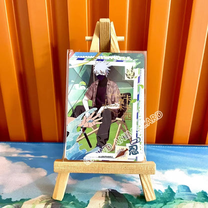 Kayou Original Naruto Card W6T4 W7T4 W8T4 PU Full Series Single Card No.01-08 Rare Itachi Uchiha Anime Collection Card Toy Gift