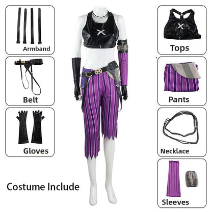 Arcane Jinx Cosplay Costume