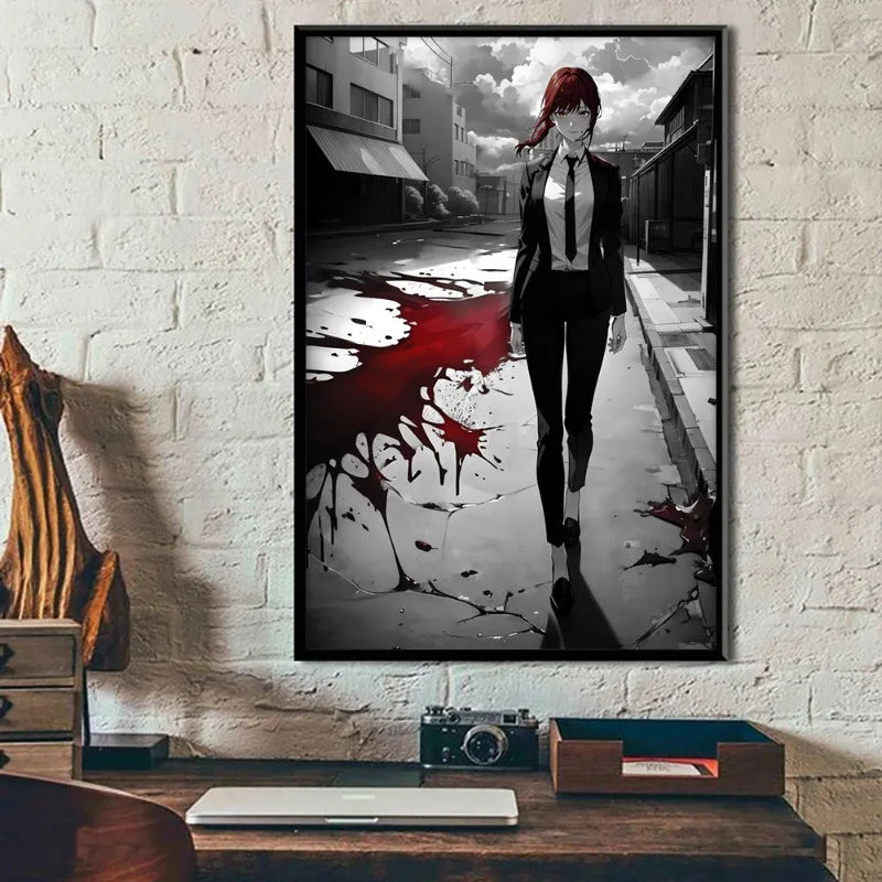 Chainsaw Man Denji Canvas Poster