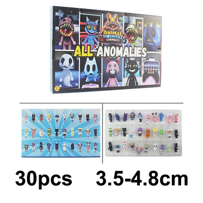 Cool Animal Hospital Action Figure Horror Game Model Toys Set