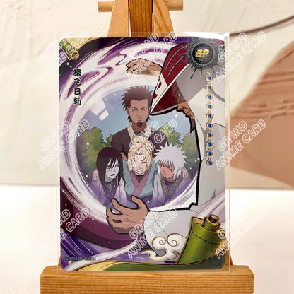 Kayou Anime Card Naruto Card BP Full Series No.01-034 Rare Uzumaki Kakashi Gaara Onoki Haku Anime Collection Card Kids Toy Gift