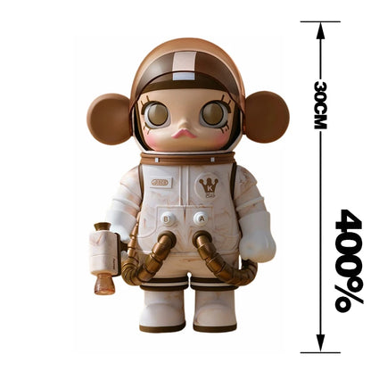 POP MART Giant Space Molly 400% Series Limited Edition Anime Action Figure Decorative Ornament Collectible Christma Gift