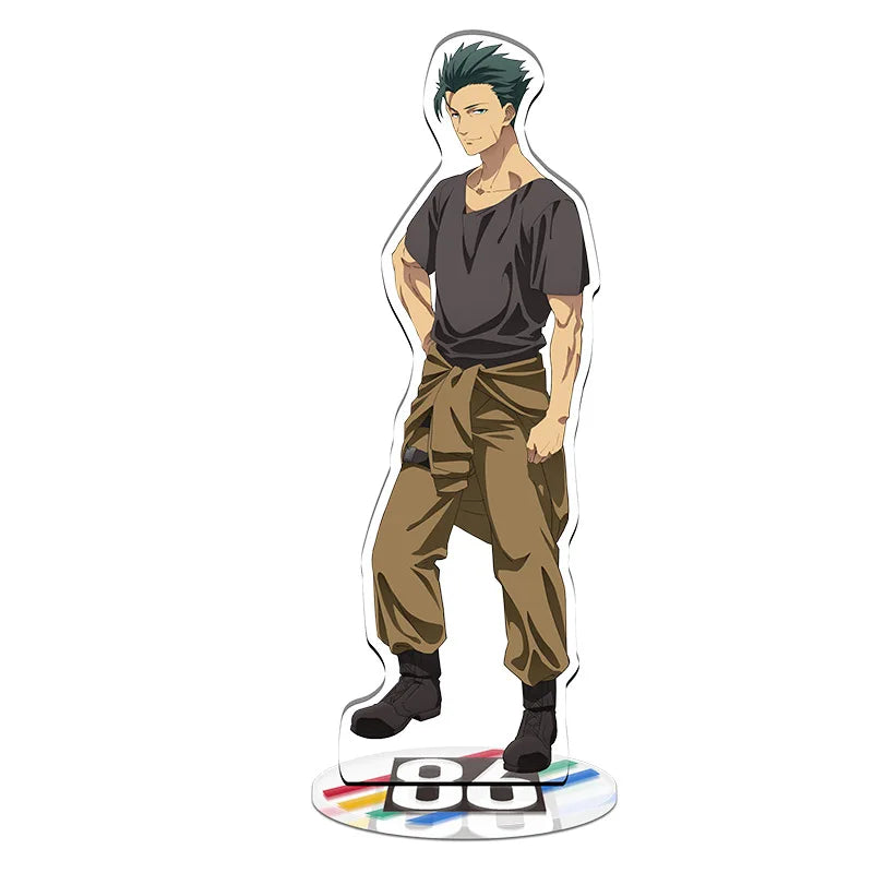 Anime 86 Eighty-Six 15cm Kukumila Kurena Milizé Vladilena Shuga Raiden Acrylic Stand Model Decor Standing Birthday Gift